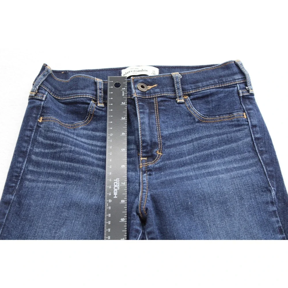 Abercrombie Kids Girls Dark Wash Skinny Jeans Size 16 Kids Slim Fit